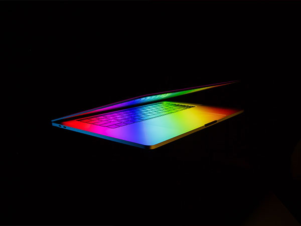 Imagem de um notebook