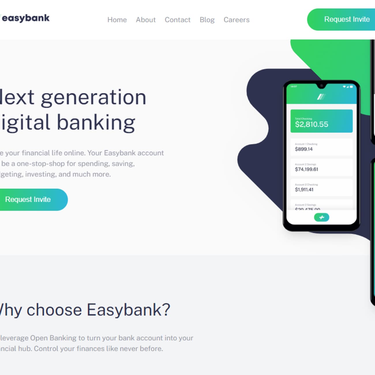 imagem do projeto easybank