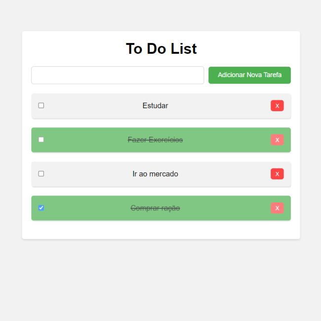 Imagem do projeto To do list
